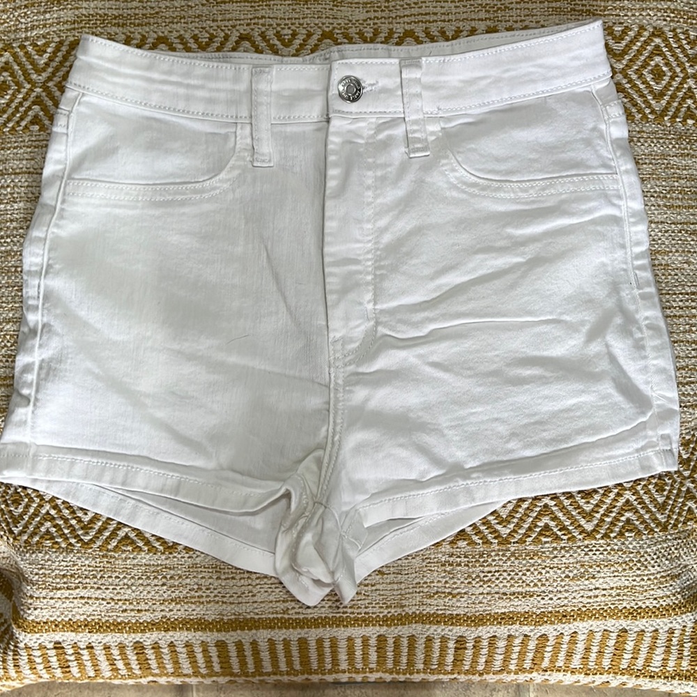 Wild fable white highest rise shorts